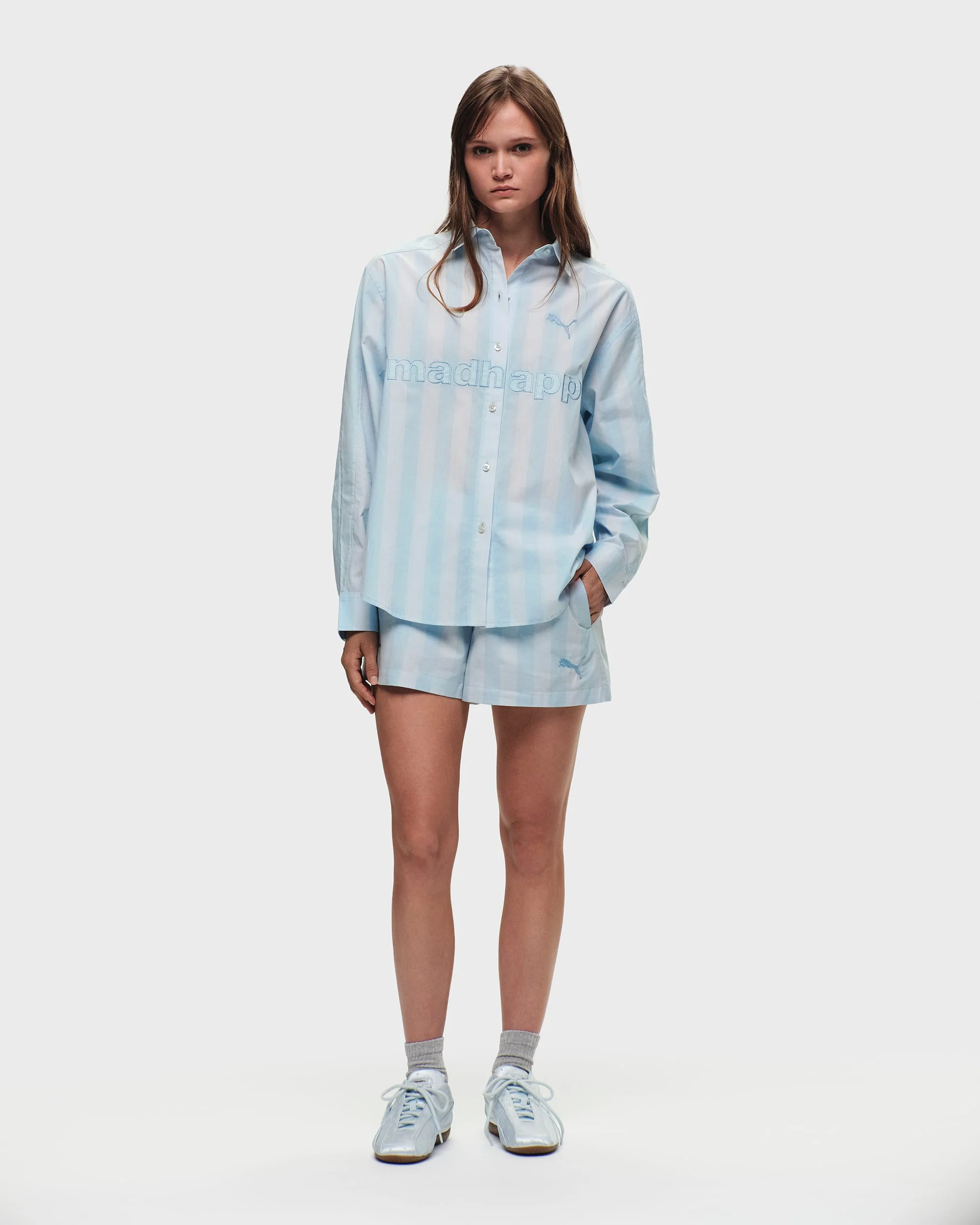 PUMA Poplin Lounge Top