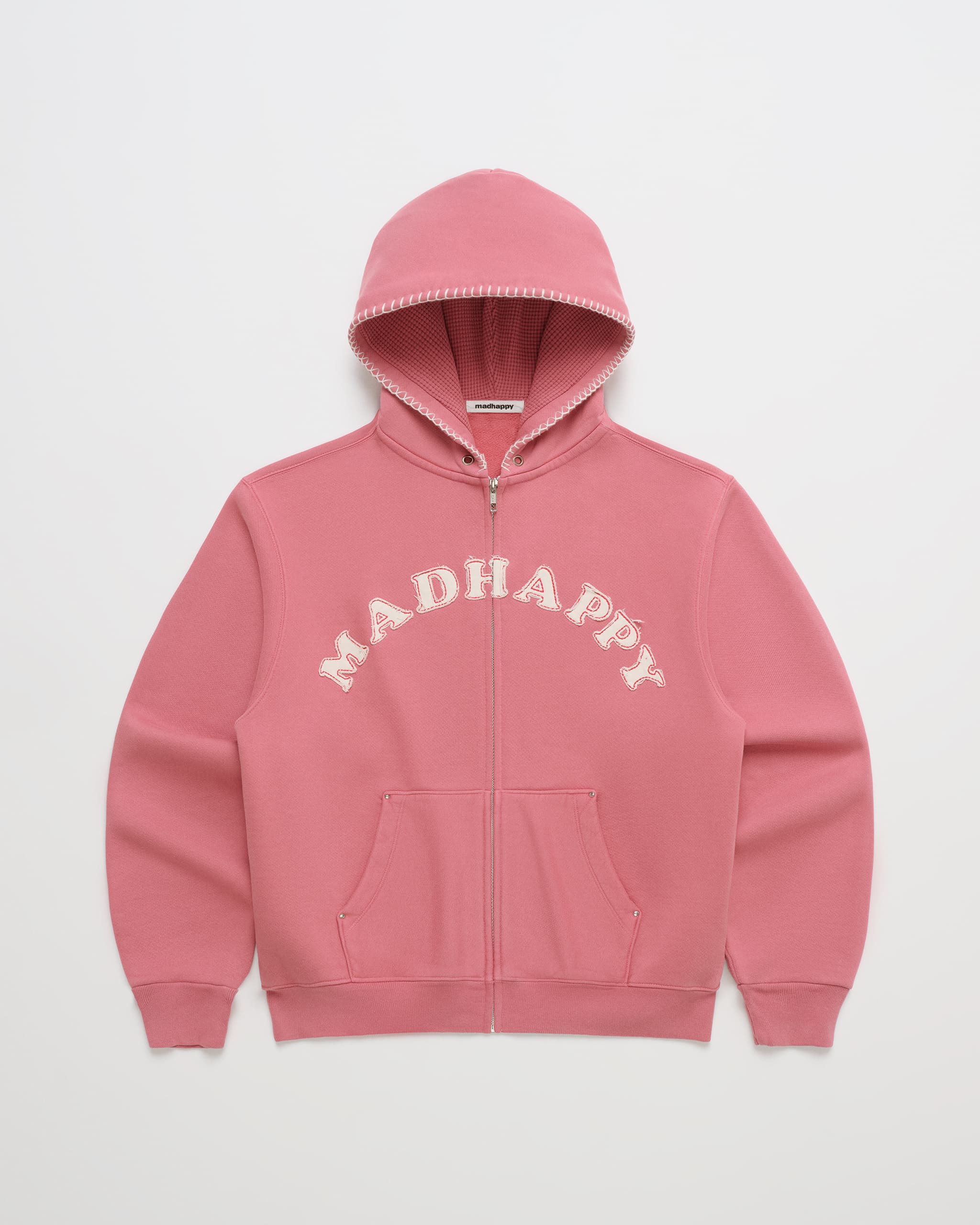 Washed Cooper Applique Zip Up