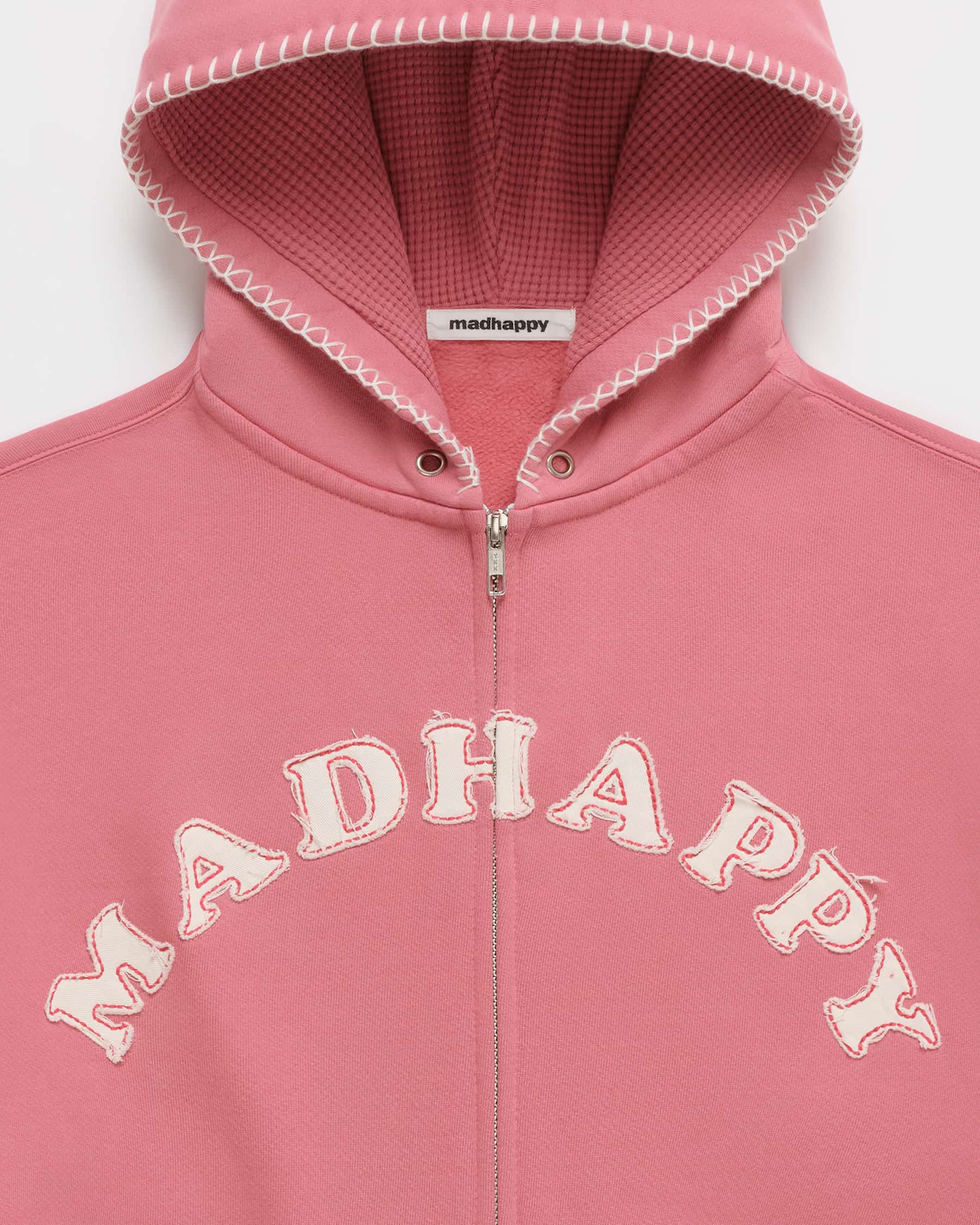 Washed Cooper Applique Zip Up