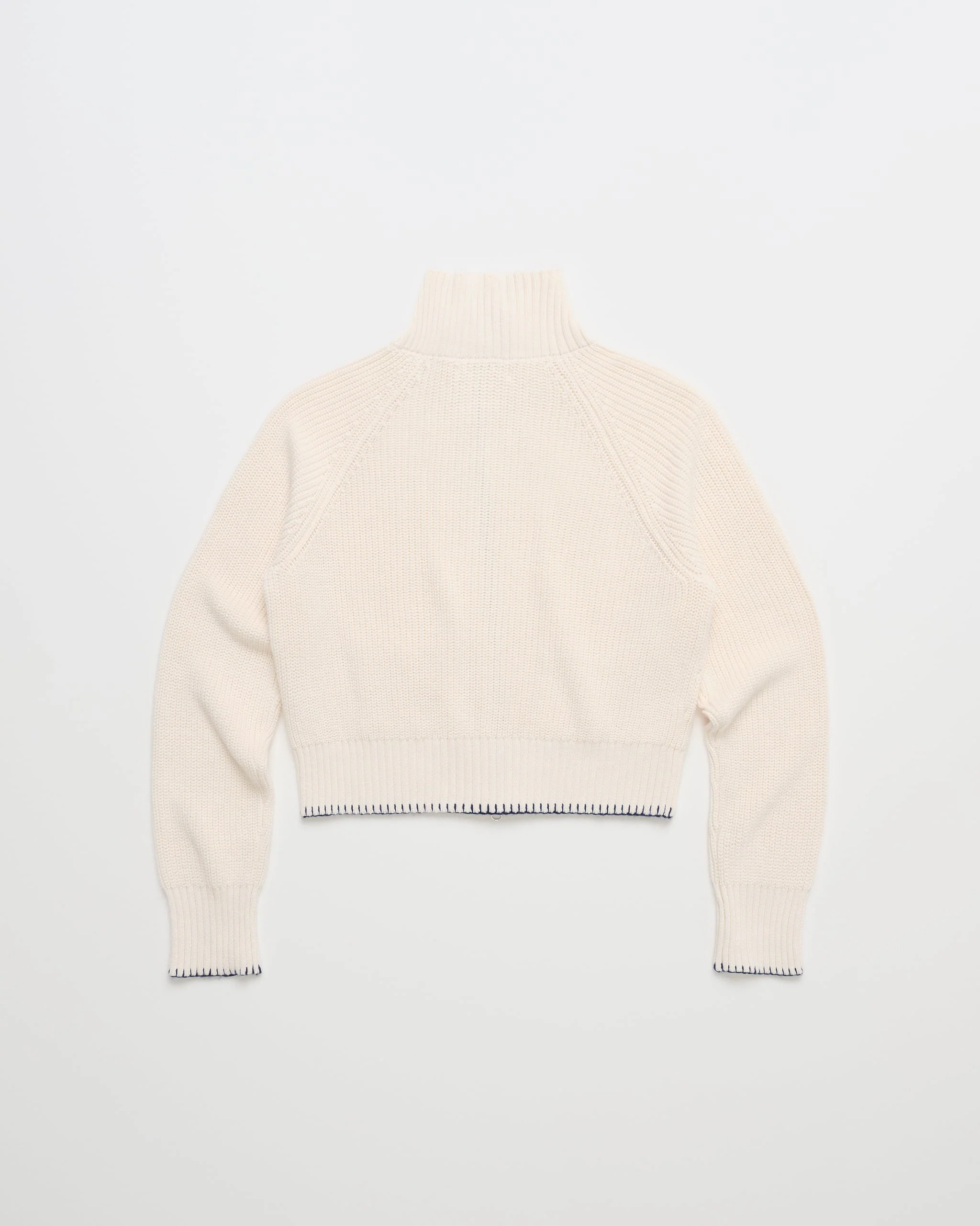 Washed Knit Full Zip