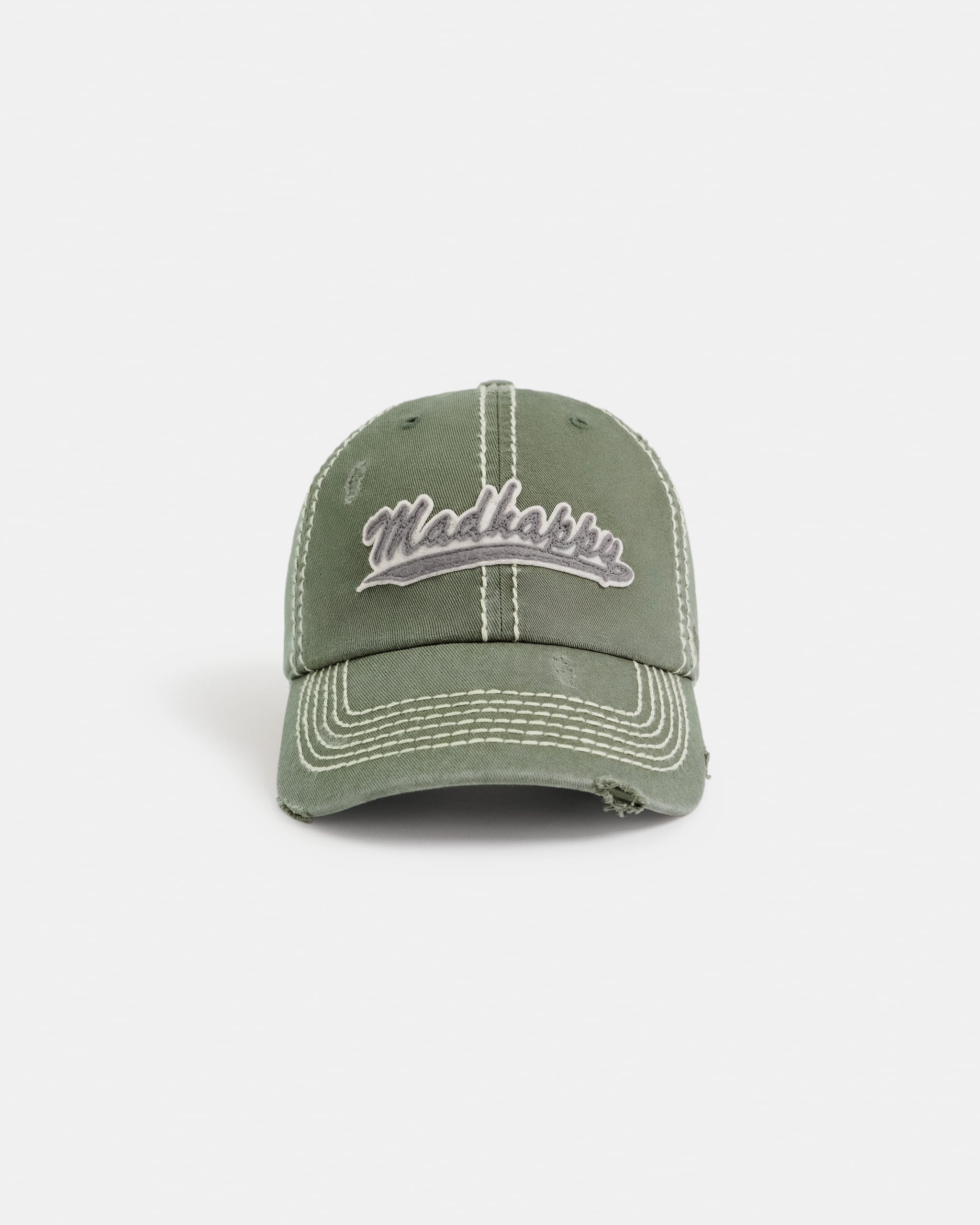 1613-madhappy-script-dad-hat-1.jpg Madhappy Script Dad Hat