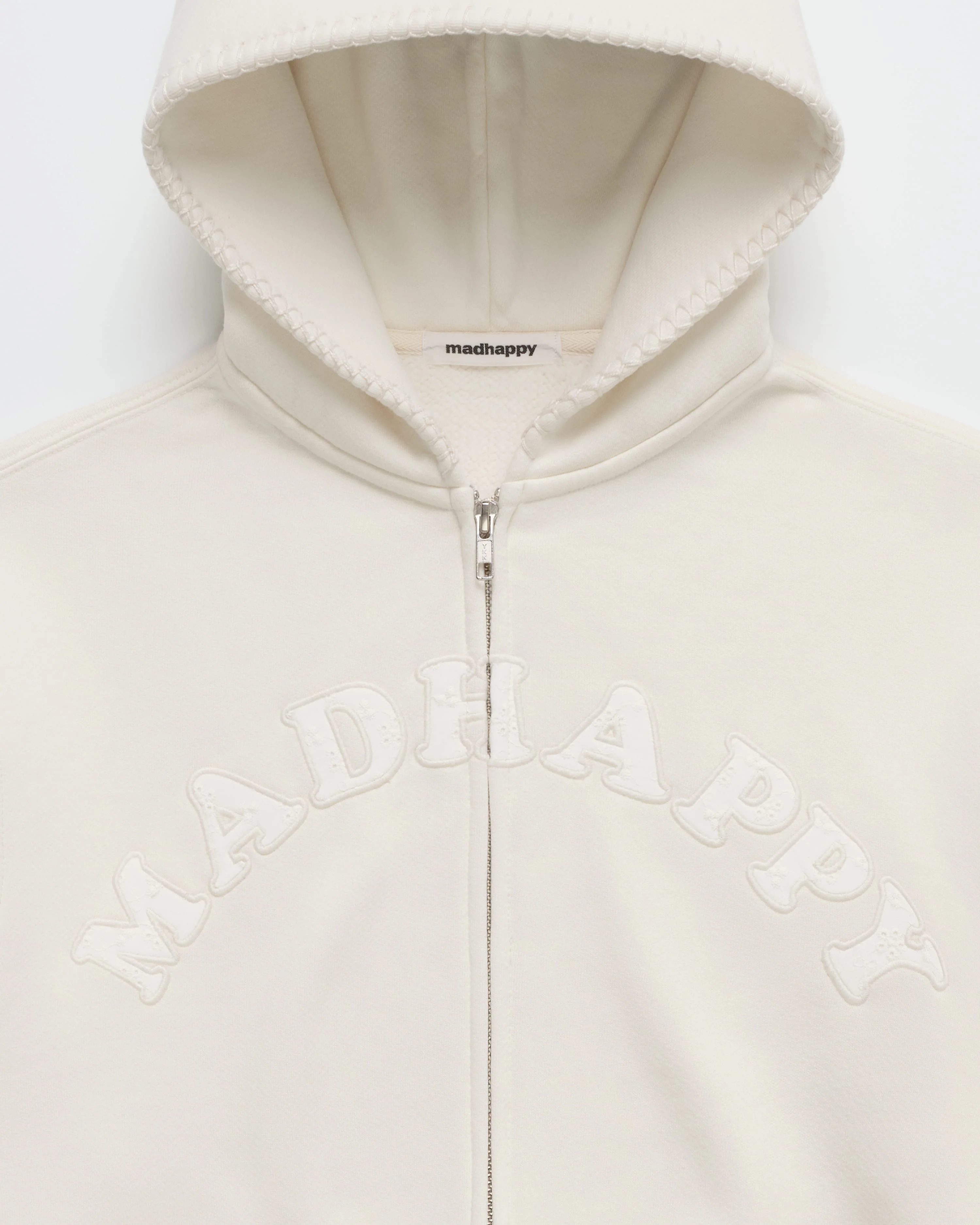 Eyelet Cooper Zip Up Hoodie