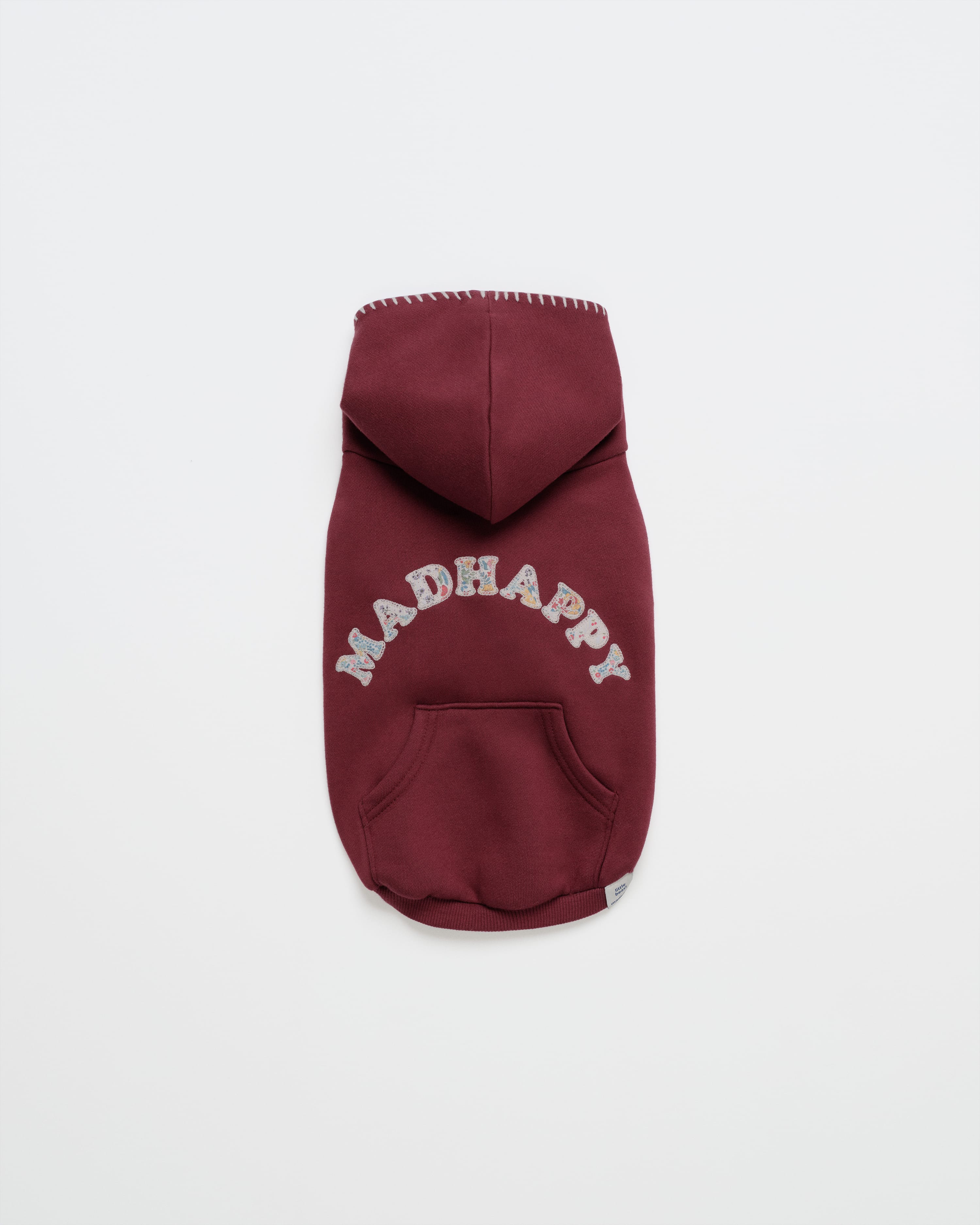 Little Beast Patchwork Fleece Dog Hoodie